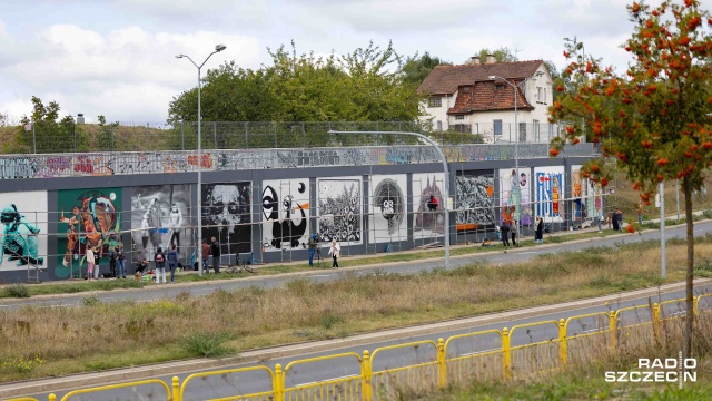 Fot. Robert Stachnik [Radio Szczecin] Mechaniczny lis jako ekologiczny manifest na festiwalu street artu [WIDEO, ZDJĘCIA]