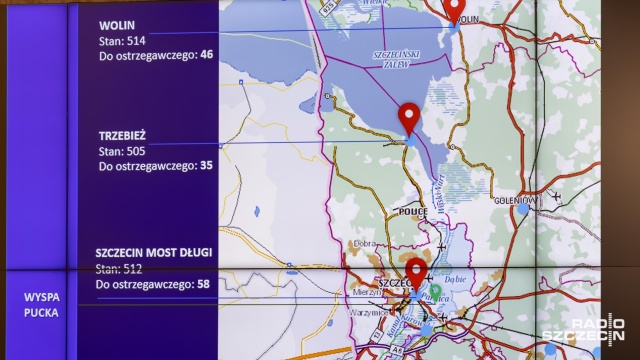 Fot. Robert Stachnik [Radio Szczecin] Mimo optymistycznych prognoz region szykuje się na falę powodziową [WIDEO, ZDJĘCIA]