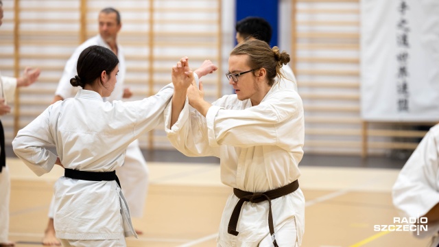 Fot. Robert Stachnik [Radio Szczecin] Legendarny karateka zawitał do Szczecina [WIDEO, ZDJĘCIA]