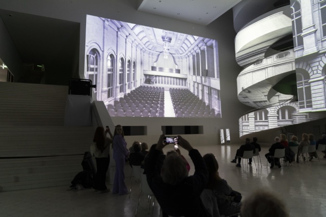 #1884 mapping 3D w Filharmonii im. Mieczysława Karłowicza. Fot. Kamila Kozioł Rozpoczynają się obchody 140. rocznicy powstania Konzerthausu [ZDJĘCIA]