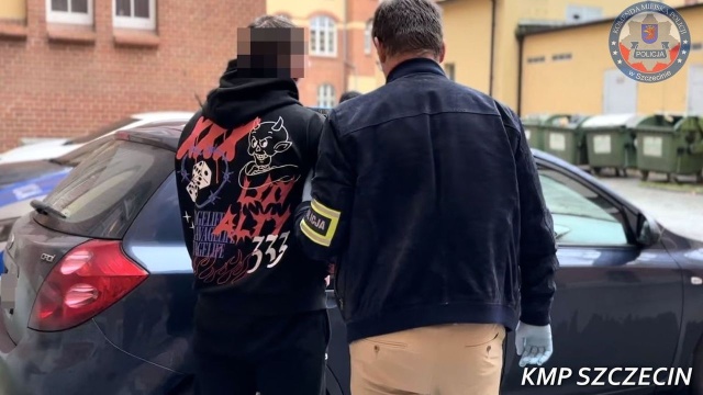 Fot. Komenda Miejska Policji w Szczecinie Policja złapała sprawców głośnego napadu na kantor [ZDJĘCIA]