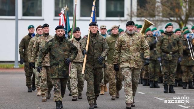 Fot. Robert Stachnik [Radio Szczecin] Były dowódca "Dwunastki" dowódcą Wielonarodowego Korpusu NATO [WIDEO, ZDJĘCIA]