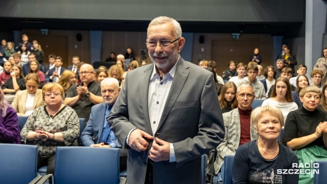 Fot. Robert Stachnik [Radio Szczecin] Opozycjonista Edward Radziewicz z tytułem Obrońcy Praw Człowieka [ZDJĘCIA]