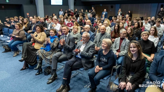 Fot. Robert Stachnik [Radio Szczecin] Opozycjonista Edward Radziewicz z tytułem Obrońcy Praw Człowieka [ZDJĘCIA]