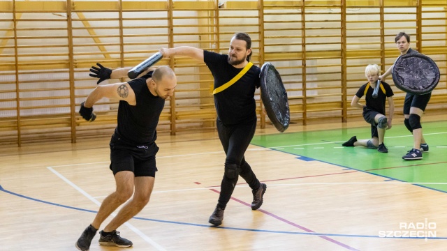 Fot. Robert Stachnik [Radio Szczecin] Rugby i szermierka w jednym, czyli Szczecin gra w juggera [WIDEO, ZDJĘCIA]