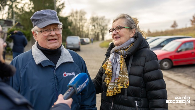 Fot. Robert Stachnik [Radio Szczecin] Święta bez śniegu, ale "jest rodzina i mamy humory" [WIDEO, ZDJĘCIA]