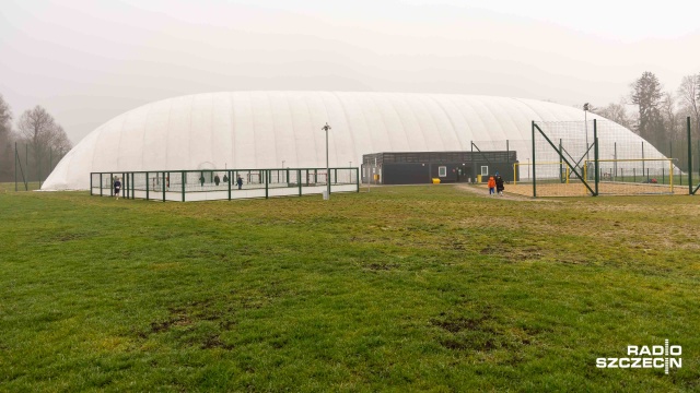 Fot. Robert Stachnik [Radio Szczecin] Nowy stadion, a więc nowa liga... [WIDEO, ZDJĘCIA]