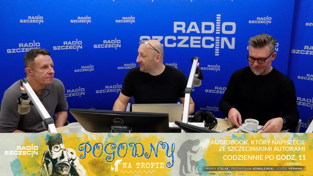 "Pogodny na tropie" - trzej autorzy tworzą jedno zakończenie radiowej historii [WIDEO]