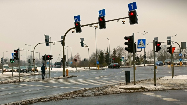 System RedLight zamontowany na ruchliwym skrzyżowaniu w Szczecinie już działa.