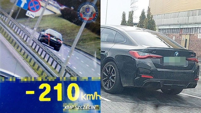 210 kilometrów na godzinę pędził kierowca ulicą Struga w Szczecinie - zatrzymała go szczecińska policja. Dopuszczalną prędkość przekroczył o 140 kmh.
