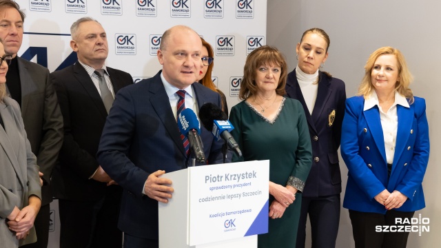 Mamy kolejne ugrupowanie, które ubiegać się będzie o mandaty radnych, zarówno w wyborach do Rady Miasta Szczecin, jak i w wyborach do Sejmiku Województwa Zachodniopomorskiego. To Komitet Wyborców Piotra Krzystka Koalicja Samorządowa - mówi lider ugrupowania Piotr Krzystek.