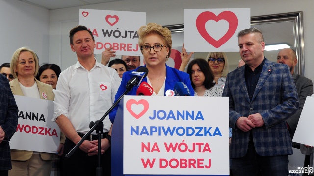 Z osobnym programem dla każdej miejscowości w gminie Dobra, będzie się ubiegać o fotel wójta Joanna Napiwodzka wicestarosta policki, popierana przez Koalicję Obywatelską.