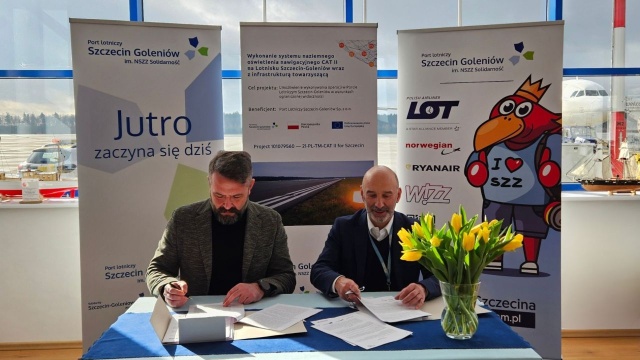 Wart ponad 9 milionów euro kontrakt podpisała z firmą z Wrocławia Spółka Port Lotniczy Szczecin - Goleniów.