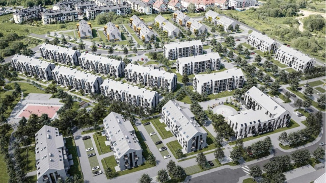 Jedenaście budynków, w których znajdzie się ponad 280 mieszkań - Szczecińskie TBS planuje jeszcze w tym roku rozpocząć realizację trzeciego etapu budowy osiedla Wrzosowe Wzgórze. To w rejonie ulic: Szosa Polska i Józefa Romana.