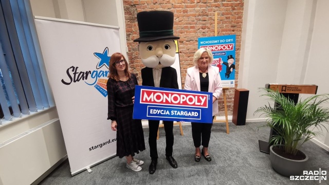 Dedykowaną Stargardowi edycję gry planszowej Monopoly zapowiedzieli w czwartek w Książnicy Stargardzkiej producenci i dystrybutorzy lubianej planszówki.