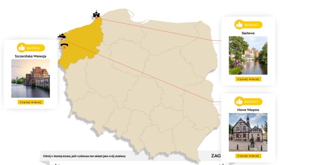 Trzy miejsca z Zachodniopomorskiego walczą o miano Cudu Polski 2024. To plebiscyt magazynu National Geographic Traveler.