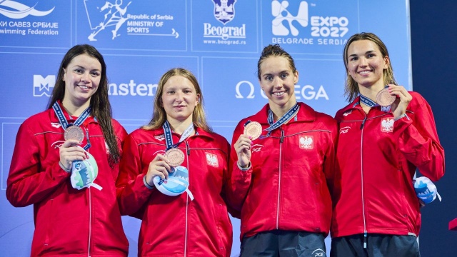 Wiktoria Guść z MKP Szczecin brązową medalistką mistrzostw Europy w pływaniu odbywających się w Belgradzie.