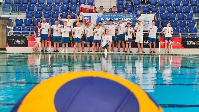 Piłkarze wodni Arkonii Szczecin zdobyli brązowy medal Ogólnopolskiej Olimpiady Młodzieży odbywającej się w Lublinie.
