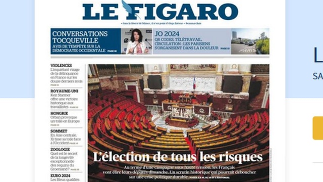 We Francji druga tura przyspieszonych wyborów parlamentarnych. Ich wynik może być bezprecedensowy w historii francuskiej demokracji. Po raz pierwszy zwycięstwo może odnieść nacjonalistyczna partia Zjednoczenie Narodowe.
