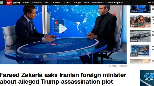 Amerykański wywiad miał informacje o szykowanym przez Iran zamachu na Donalda Trumpa - informuje CNN. Sam Iran zaprzecza. Źródła telewizji zastrzegają, że nie chodzi o próbę zabójstwa z ostatniej soboty.