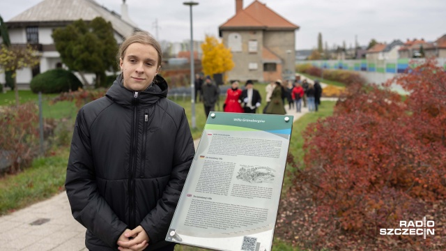 Przetrwała wojnę i alianckie naloty. Szczecińska Willa Grnebergów doczekała się pamiątkowej tablicy.