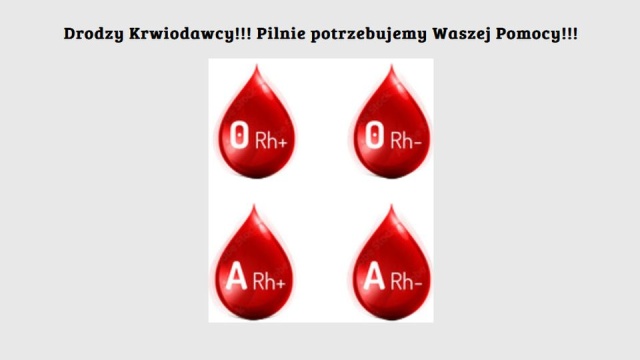 W tym sezonie zimowym banki krwi świecą pustkami. To z powodu większej liczby infekcji wirusowych.