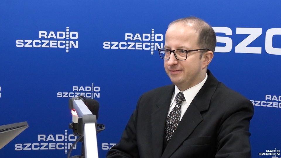 Dr Radosław Zych. Fot. Maciej Papke [Radio Szczecin]