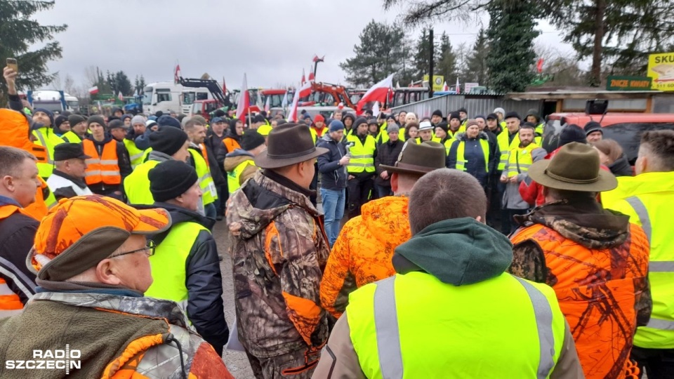 Protest ma się zakończyć o godz. 16. Fot. Joanna Maraszek [Radio Szczecin]