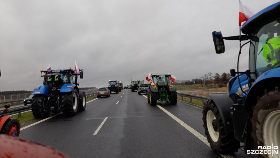 Protest ma się zakończyć o godz. 16. Fot. Joanna Maraszek [Radio Szczecin]