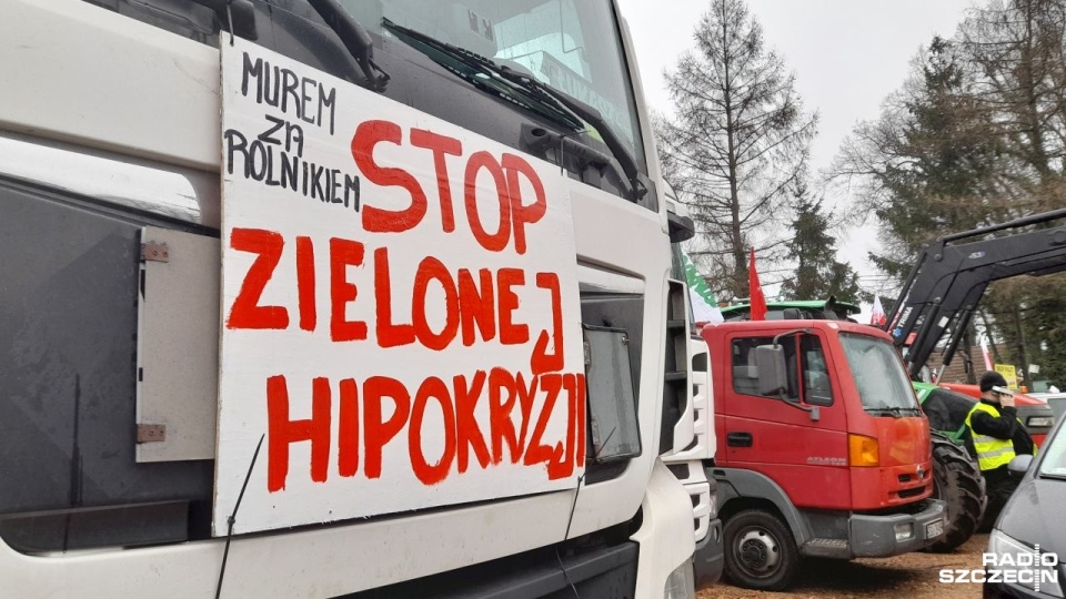 Protest ma się zakończyć o godz. 16. Fot. Joanna Maraszek [Radio Szczecin]