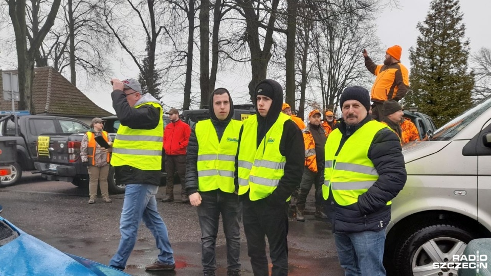 Protest ma się zakończyć o godz. 16. Fot. Joanna Maraszek [Radio Szczecin]