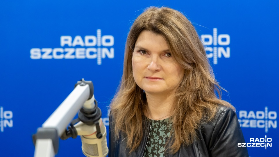 Małgorzata Wyrębska-Rozpara, wojewódzka konsultant ds. psychiatrii dziecięcej. Fot. Robert Stachnik [Radio Szczecin]