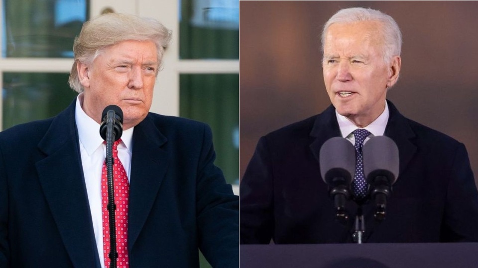 Donald Trump i Joe Biden. Fot. White House / prezydent.pl