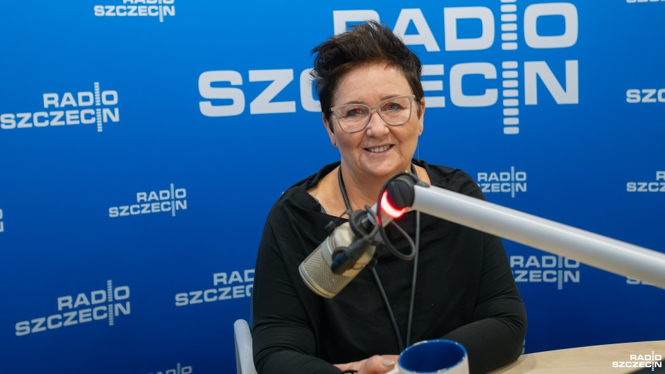 Prof. Aneta Zelek. Fot. Wojciech Ochrymiuk [Radio Szczecin]