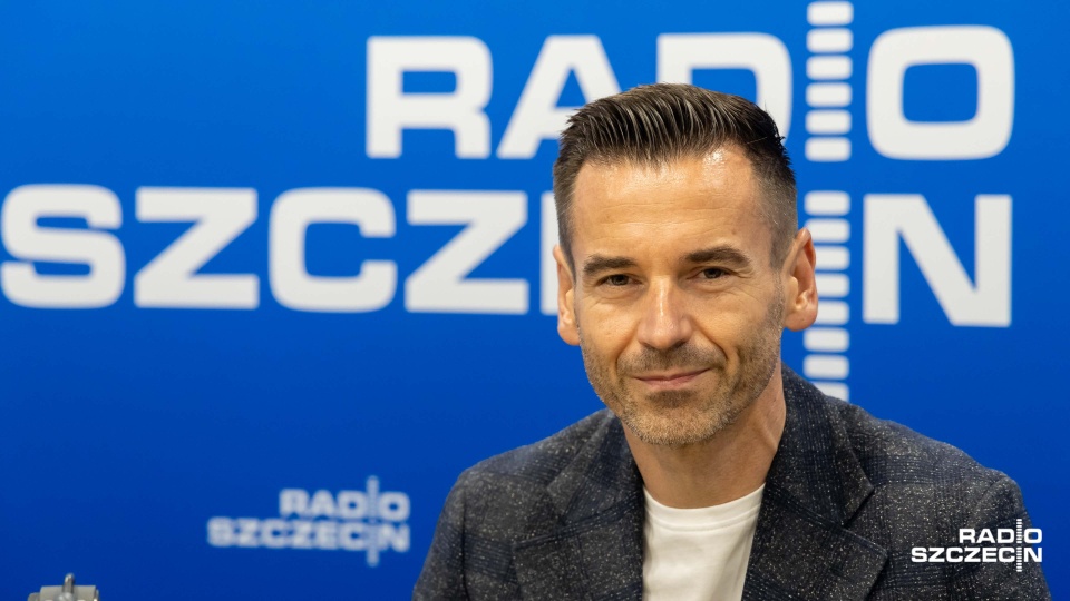 Robert Kolendowicz, trener Pogoni Szczecin. Fot. Robert Stachnik [Radio Szczecin]