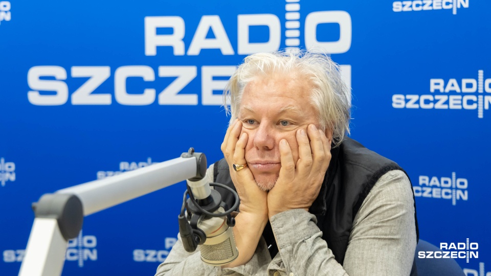 Michał Janicki - aktor i dyrektor szczecińskiego Teatru Kameralnego. Fot. Robert Stachnik [Radio Szczecin]