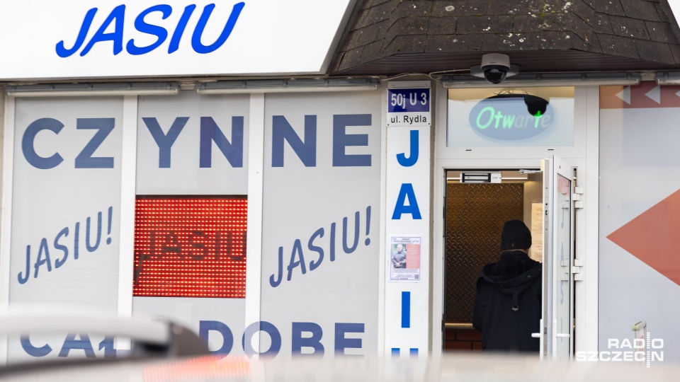 Kantor wymiany walut "Jasiu". Fot. Robert Stachnik [Radio Szczecin]