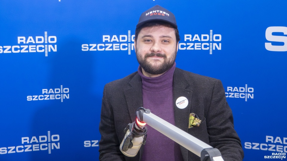 Dariusz Olech, szczeciński działacz Konfederacji. Fot. Maciej Papke [Radio Szczecin]