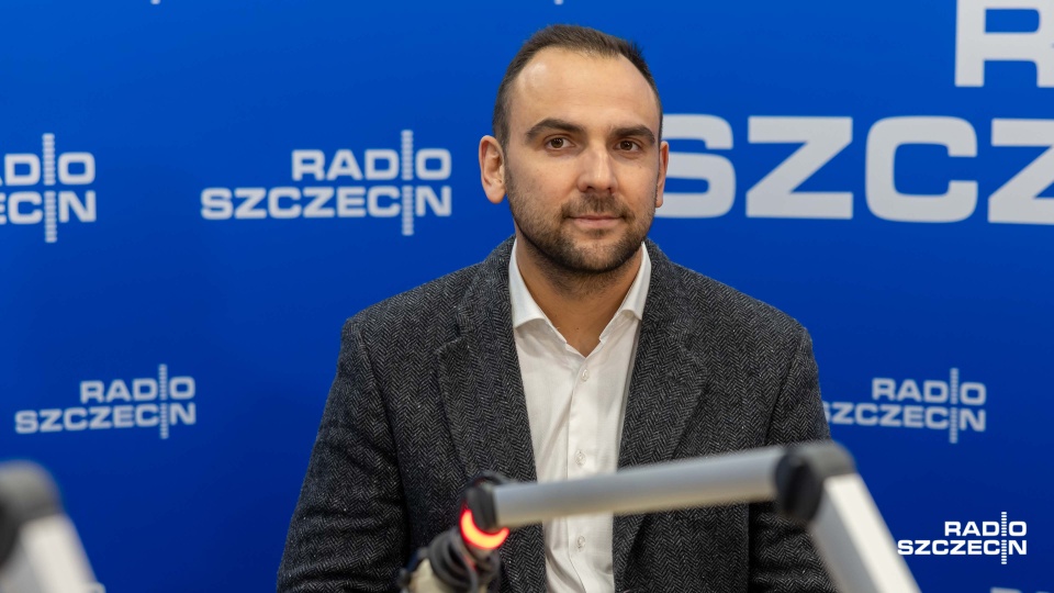 Mateusz Bobek, burmistrz Międzyzdrojów. Fot. Robert Stachnik [Radio Szczecin]