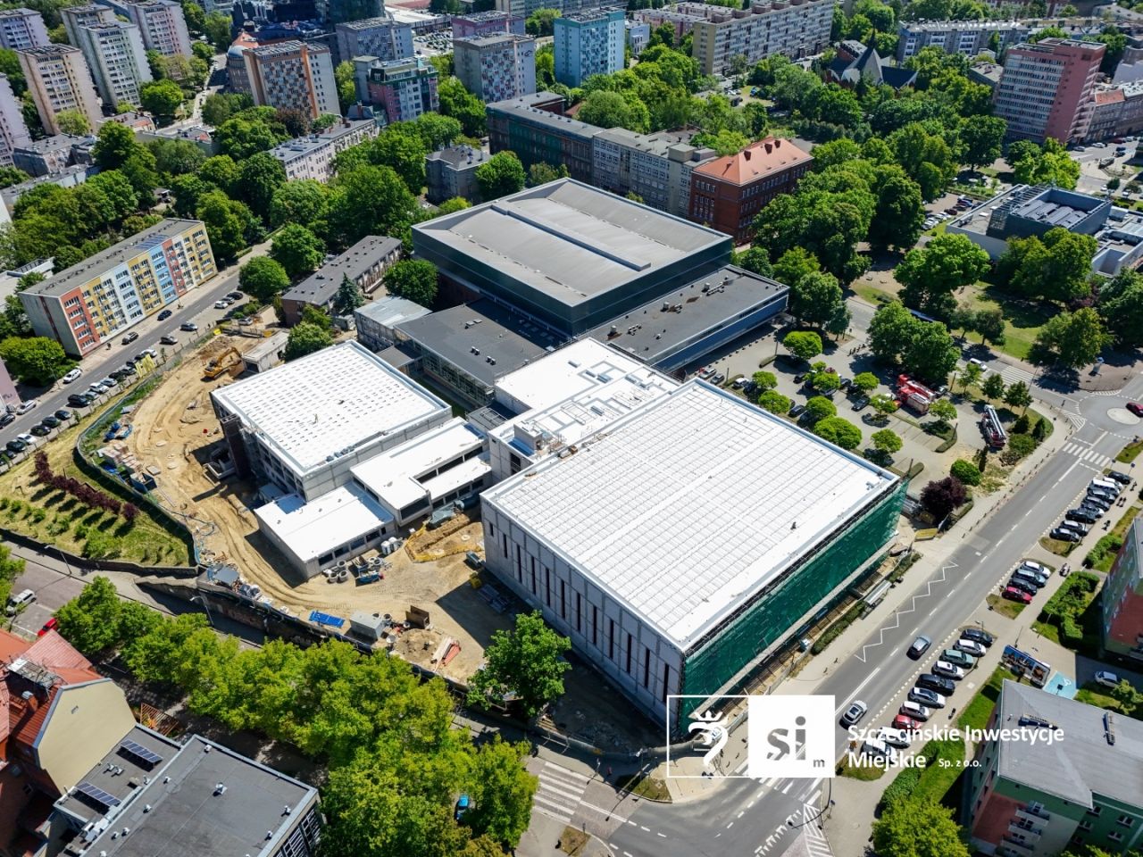 Koniec drugiego kwartału 2026 roku - to realny termin oddania do użytku budowanego niemal od podstaw Szczecińskiego Domu Sportu.