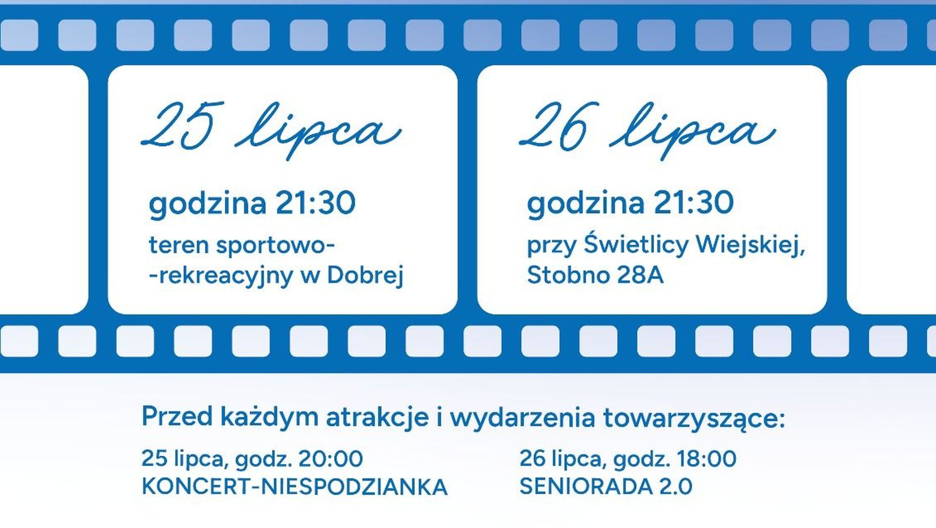 Leżaki, popcorn i oscarowe produkcje. W powiecie polickim rusza letnie kino plenerowe.