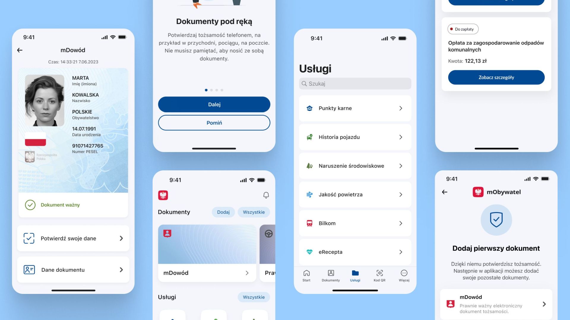 Ponad tysiąc osób skorzystało z usługi mStłuczka w aplikacji mObywatel. Od początku września kierowcy mogą zgłaszać w niej zgłaszać kolizje drogowe.
