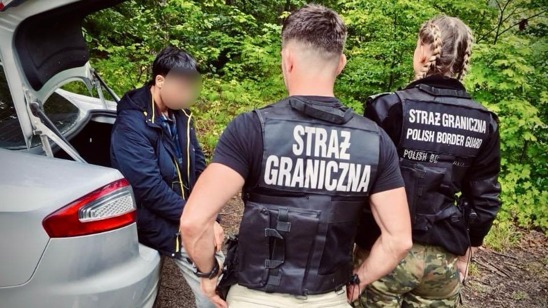 Strażnicy graniczni z Bielska-Białej zatrzymali nielegalnych migrantów, którzy podawali się za studentów.