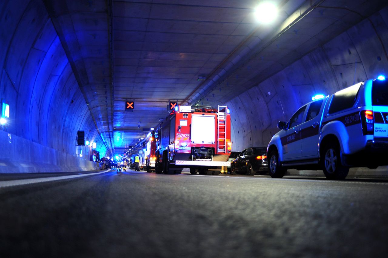Tunel pod Świną będzie zamknięty nocą. To kolejny przegląd zaplanowany w październiku.