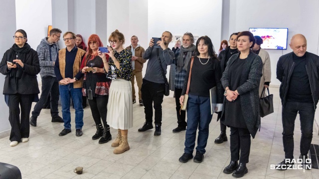 Fot. Robert Stachnik [Radio Szczecin] Ostrawa. Industria i sztuka. "Residual narratives" w ZPAP Galerii Kierat [ZDJĘCIA]