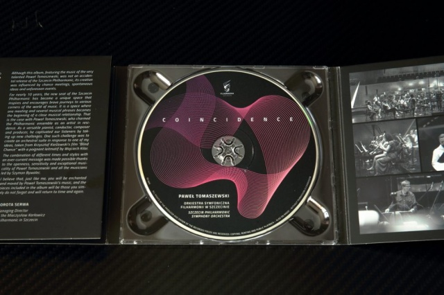 Album "Coincidence". Fot. Materiały prasowe Filharmonii w Szczecinie Muzyka z "Coincidence" nominowana do Fryderyka w Złotej Sali Filharmonii [ZDJĘCIA]