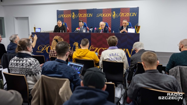 Fot. Robert Stachnik [Radio Szczecin] Zagraniczny fundusz inwestycyjny przejął Pogoń Szczecin [WIDEO, ZDJĘCIA]