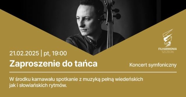 Fot. Materiały prasowe Filharmonii im. Mieczysława Karłowicza w Szczecinie Wiolonczelista Tomasz Daroch zaprasza w środku karnawału do Filharmonii [ZDJĘCIA]