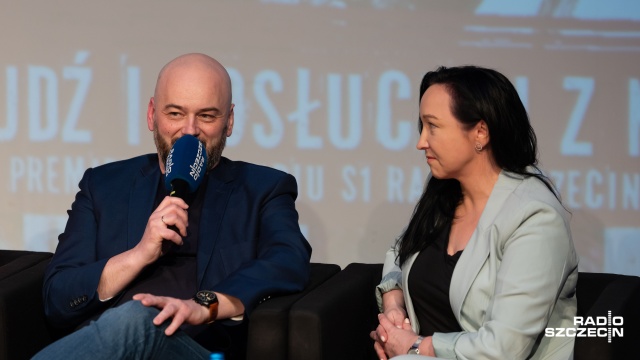 Fot. Robert Stachnik [Radio Szczecin] Premiera słuchowiska pt. "Beksa" w Radiu Szczecin [WIDEO, ZDJĘCIA]