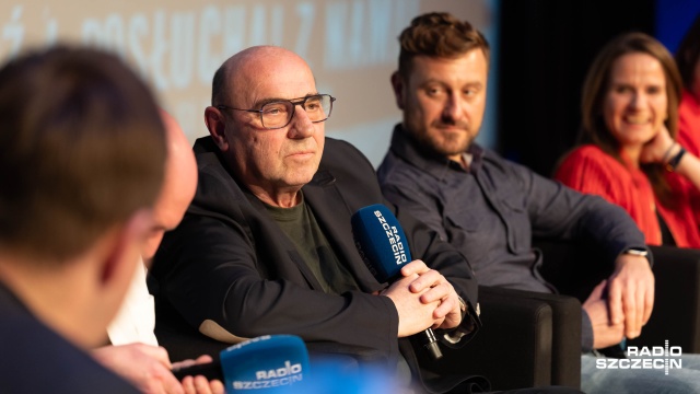 Fot. Robert Stachnik [Radio Szczecin] Premiera słuchowiska pt. "Beksa" w Radiu Szczecin [WIDEO, ZDJĘCIA]